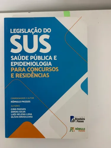 Livro - SUS legislação, Romulo Passos