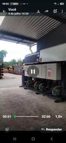 Rack refrigeração carga alta