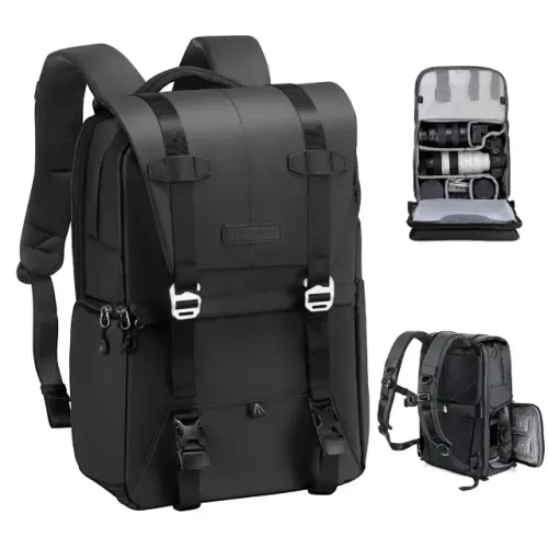 Mochila fotográfica K&F Concept Beta 20L preta, estado de novo