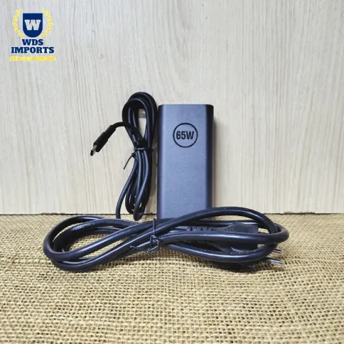 Fonte Carregador Compatível Notebook Dell 65w Tipo Usb-C