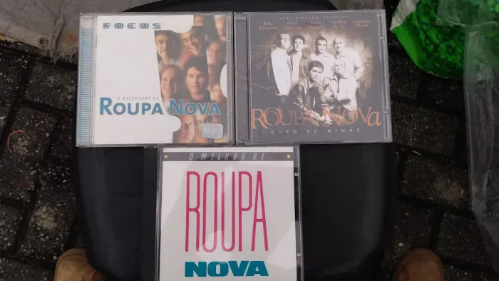 Kit 3cds roupa nova ótimo estado.