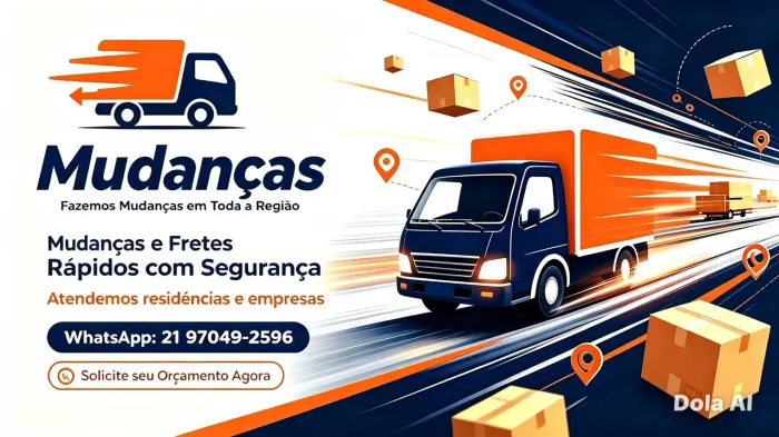 Fretes e mudanças para toda região do Rio de janeiro