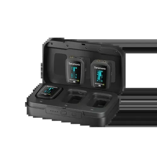 Microfone Saramonic Blink500 ProX B2 Sem Fio Duplo