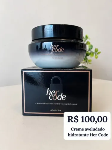 Hidratante herCode boticário 