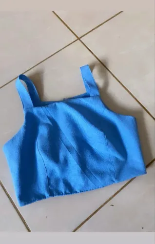 Croopd alfaiataria azul 