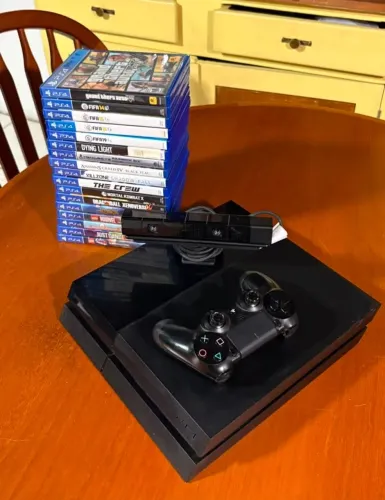 ? PlayStation 4 + Jogos + PlayStation Camera + Acessórios