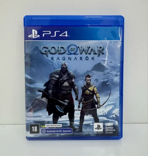 JOGO DE PS4 E PS5 GOD OF WAR RAGNAROK