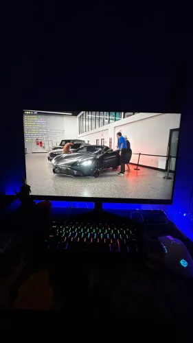 Kit Gamer Target Mecânico + Mouse 7200 DPI RGB | Excelente Estado.