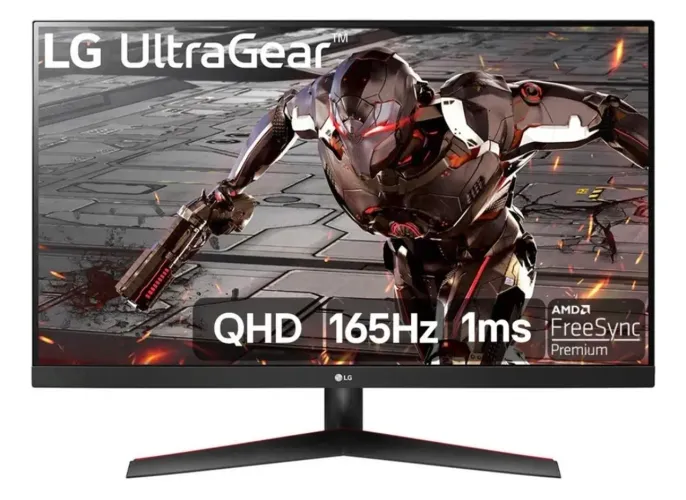 Monitor LG Ultragear 32' 1ms 165Hz<br><br>QHD 2K 165Hz 1ms HDR10<br><br>Resolução 2560 × 1440 px (2K)