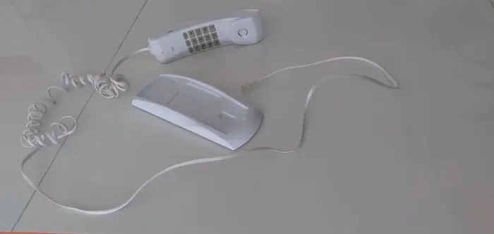 TELEFONE FIXO COM FIO, SEMINOVO