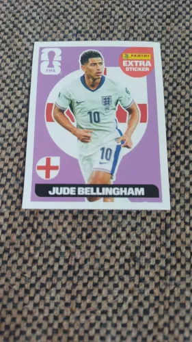 Figurinha EXTRA STICKER copa 2026 Judge bellingham