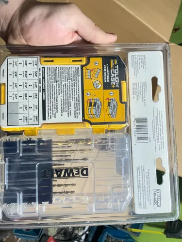 DEWALT Conjunto de brocas de nitreto de titânio