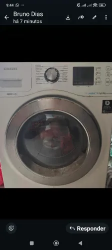 Vende se uma máquina de lavar e seca