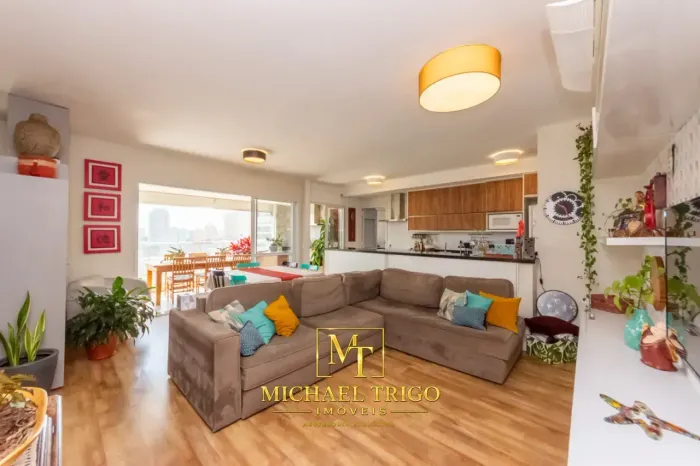 Apartamento no Condomínio New Parker | 141 m²  3 Quartos (1 Suíte), Varanda e 2 Vagas na A