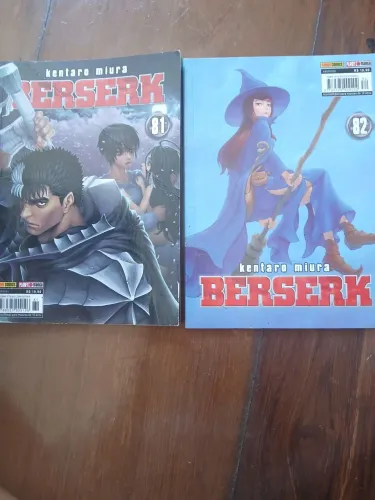 Berserk 41 e 42 versão gibis