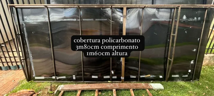 Cobertura em Policarbonato 