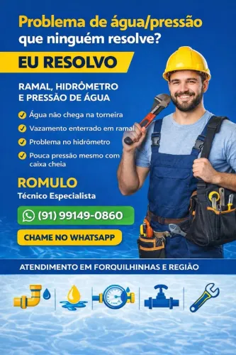 Encanador disponível 