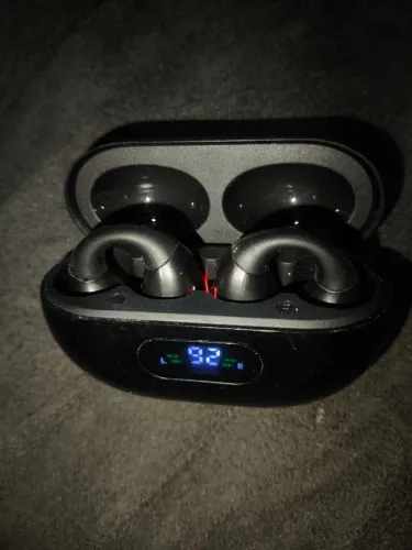 Fone de ouvido bluetooth condução osea