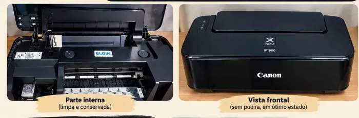 Impressora Canon iP1800 - Funcionando e Conservada