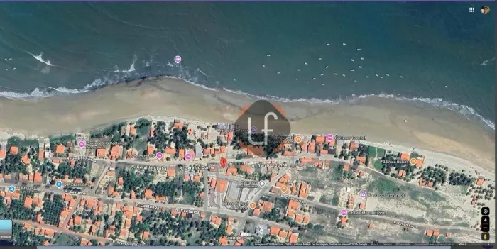 Terreno à venda na Praia de Caetanos de Baixo  Amontada/CE | 405,24 m² | Ideal para casa d