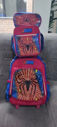 Mochila escolar Homem Aranha