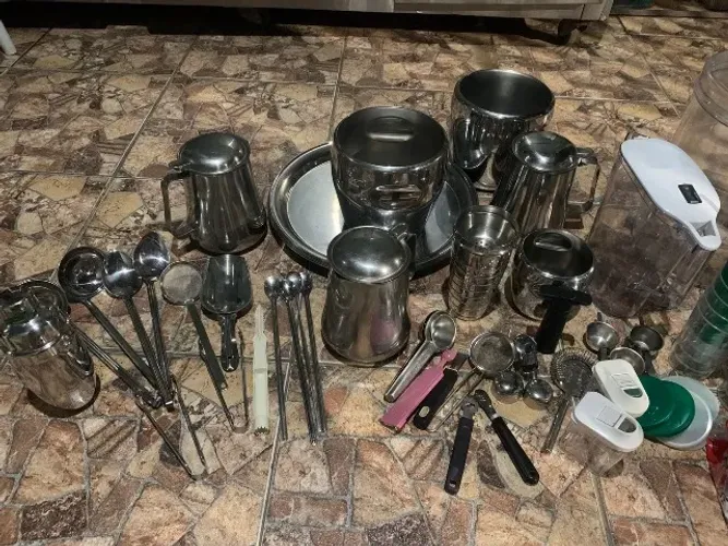 Utensílios de Inox R$ 400,00