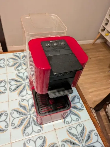 Cafeteira 3 Corações cápsula vermelha 