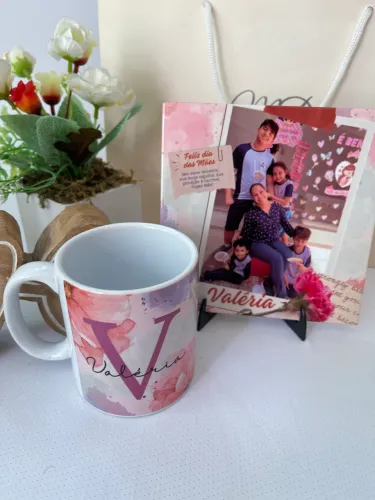 Kit Dia das Mães Personalizado - O Presente Perfeito para Emocionar