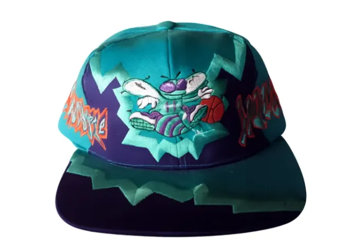 Boné N B A Vintage Charlotte Hornets 1996 Novo de Colecionador