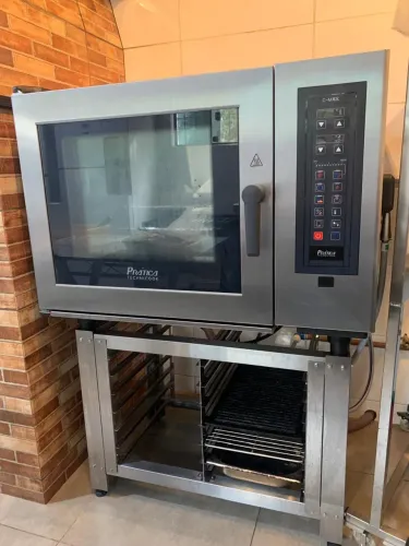 Forno combinado Prática autolimpante