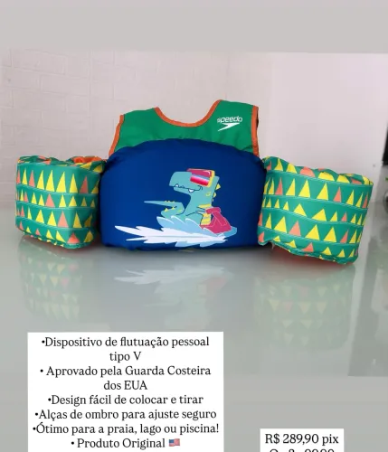 Boia infantil colete Speedo