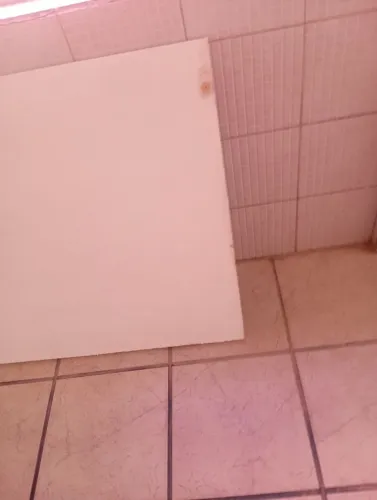 Porta laminada agora o material de muito bom pesada ela
