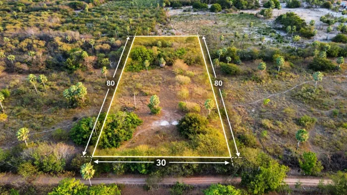 Terreno em cajueiro da praia
