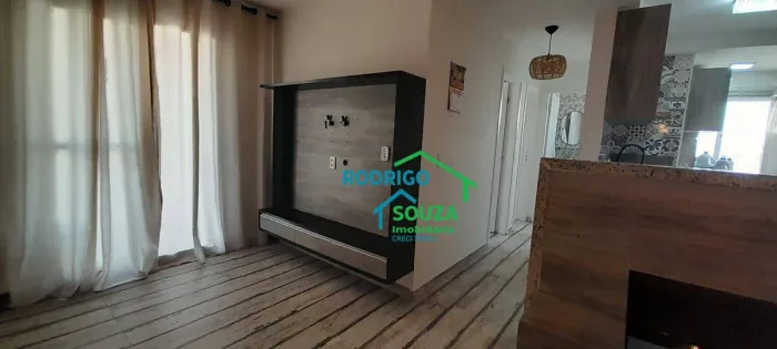 Apartamento com 2 dormitórios para alugar, 48 m² por R$ 2.367,50/mês - Parque Jandaia - Ca