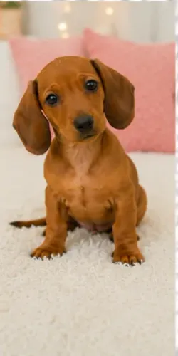 Filhotinhos Teckel/Dachshund/Salsicha/Salsichinha/Basset/Cofap fofos e afetuosos