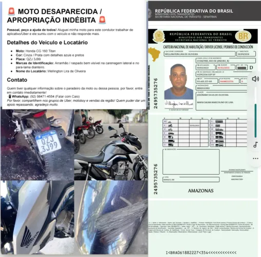 Moto roubada