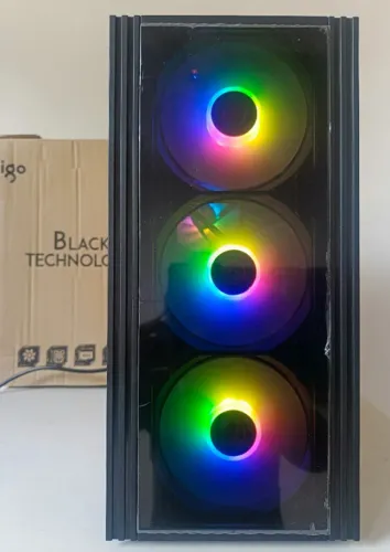 Cpu Gamer i5 6600K 16Gb de Ram Ddr4 + Rx 580 08Gb Gddr5 na Cx com Garantia.