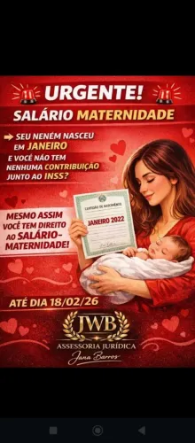 Auxílio maternidade para mamães 