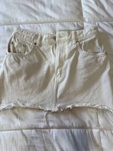 Saia branca zara