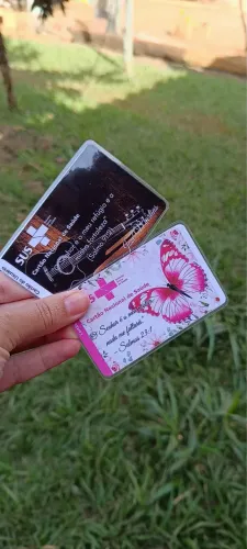 Cartão personalizado sus