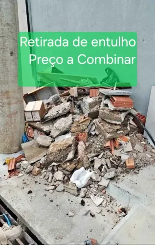 Retirada de entulho