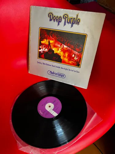 Vinil lp disco deep purple made in europe