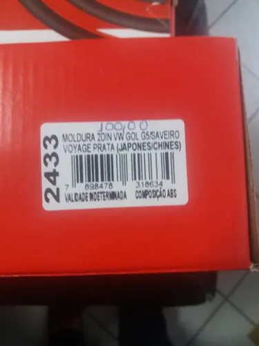 Moldura 2 dim vw gol g5 saveiro Voyage novo na embalagem