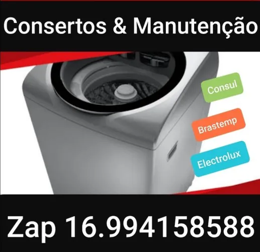 MÁQUINAS LAVAR ROUPAS -  MANUTENCAO & CONSERTOS