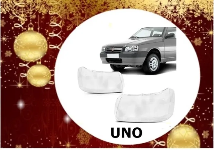 Lente do Farol Uno 2004/2010 Marca YH