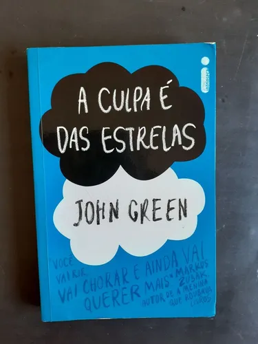Livro A culpa é das estrelas 