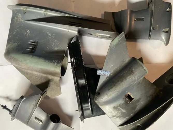 Carcaça de rabeta -rabeta johnson mercury yamaha suzuki 