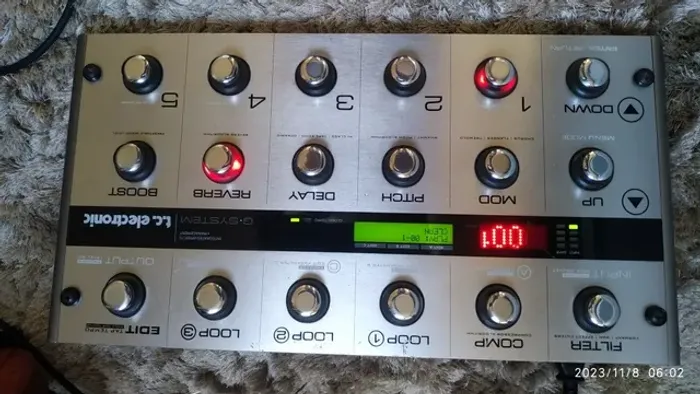 Pedaleira TC Electronics G System 