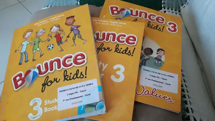 Livros inglês Bounce for kids 3
