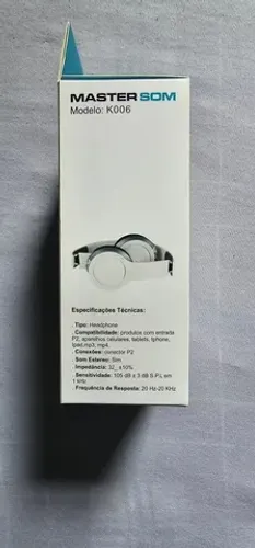 Novo Headphone Kimaster Mastersound K006